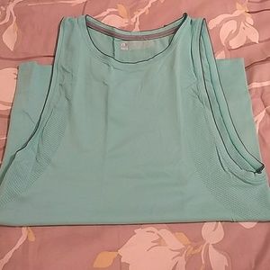 Bright Aqua Victoria's Secret Sports Tank